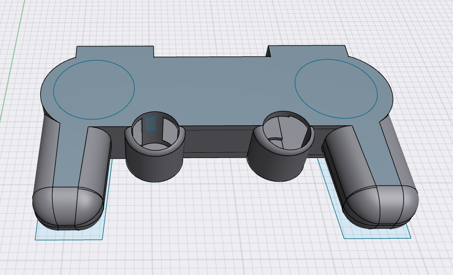 Controller Back View